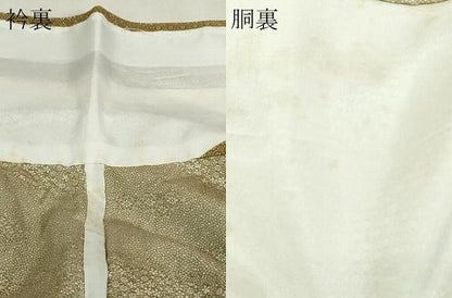 平和屋着物▽江戸小紋　単衣　寄せ小紋柄　正絹　逸品　DABI1176sf