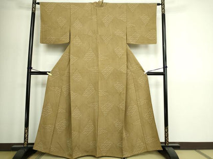 平和屋着物▽江戸小紋　単衣　寄せ小紋柄　正絹　逸品　DABI1176sf