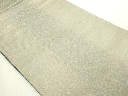 平和屋本店▼六通柄袋帯　霞文　本金箔　正絹　逸品　DABI1186sf