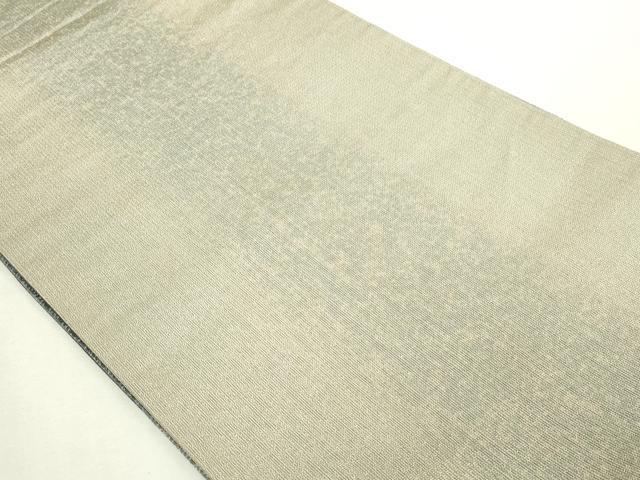 平和屋本店▼六通柄袋帯　霞文　本金箔　正絹　逸品　DABI1186sf