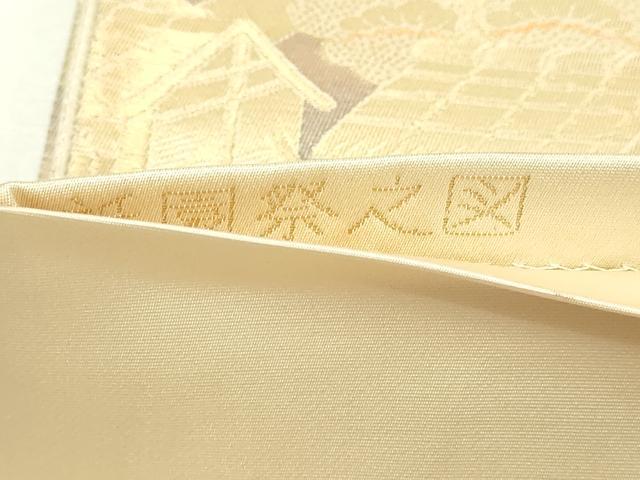 平和屋本店▼六通柄袋帯　祇園祭之図　純金二重箔　正絹　逸品　DABI1206sf
