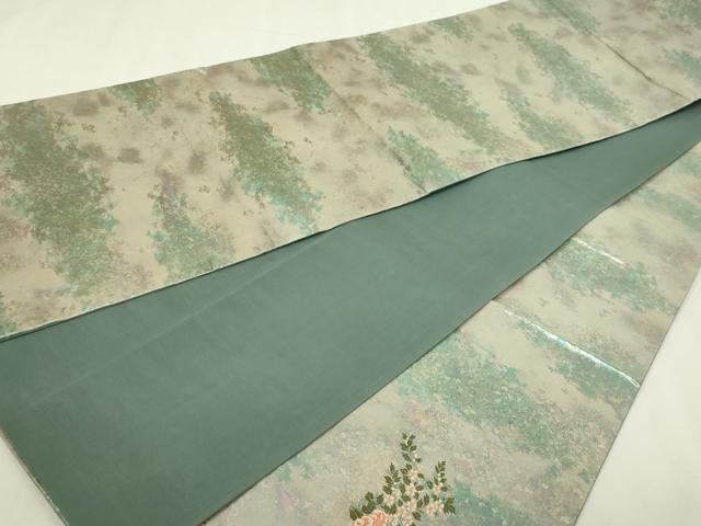 平和屋本店▼太鼓柄袋帯　花遊美　本金箔　正絹　逸品　DABI1256sf