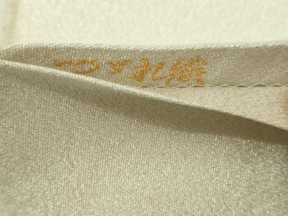 平和屋本店▼六通柄袋帯　つづれ織　松鶴菱取文　本金箔24Ｋ　正絹　逸品　DABI1272sf