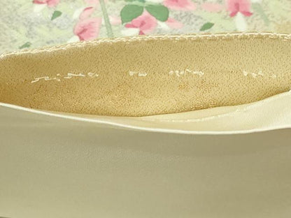 平和屋本店▼佐賀錦　六通柄袋帯　唐織　花鳥文　純金箔　三越扱い　正絹　逸品　DABI1451sf