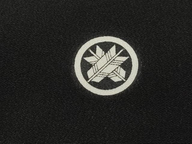 平和屋着物■豪華黒留袖　駒刺繍　地紙群鶴花文　宝尽くし　金銀彩　正絹　逸品　DABI1527qa