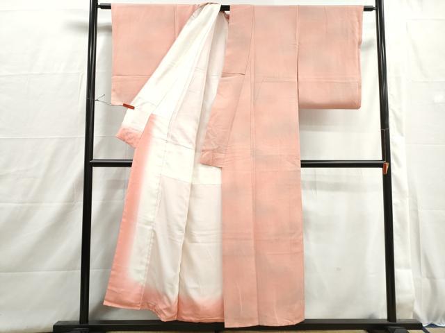 平和屋着物■江戸小紋　鮫小紋柄　暈し染め　正絹　逸品　DABI1530qa