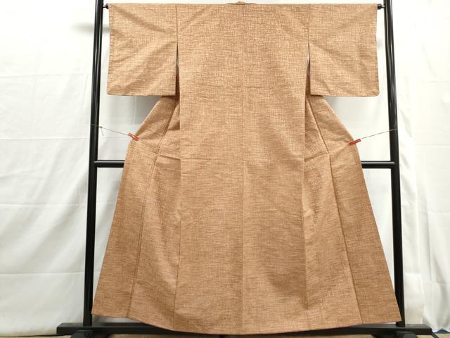 平和屋着物■上質な紬　霞文　正絹　逸品　DABI1535qa
