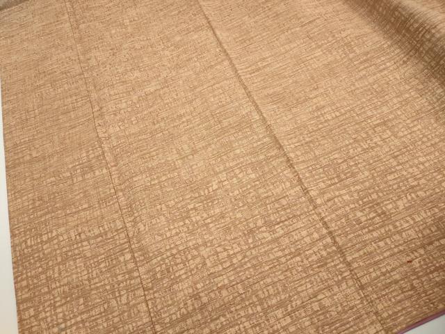 平和屋着物■上質な紬　霞文　正絹　逸品　DABI1535qa