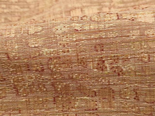 平和屋着物■上質な紬　霞文　正絹　逸品　DABI1535qa