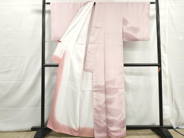 平和屋着物■訪問着　束ね稲　暈し染め　洗える着物　DABI1538qa
