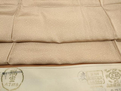 平和屋着物■江戸小紋　寄せ小紋柄　反端付き　正絹　逸品　DABI1561qa
