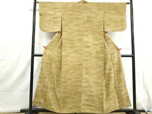 平和屋着物■虹色創家　本郷大田子　小紋　霞文　暈し染め　正絹　逸品　DABI1574qa