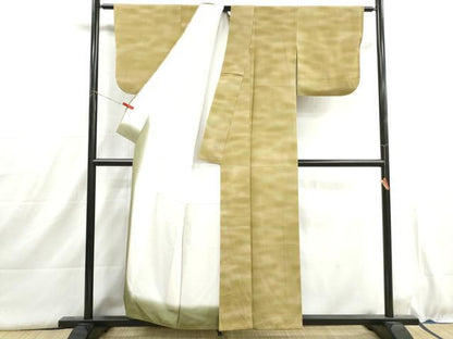 平和屋着物■虹色創家　本郷大田子　小紋　霞文　暈し染め　正絹　逸品　DABI1574qa