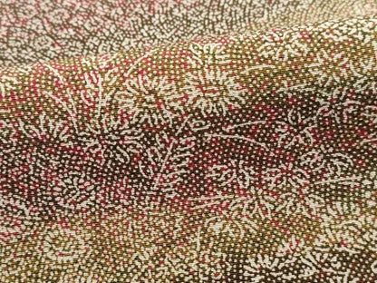 平和屋着物■上質な小紋　草花文　暈し染め　正絹　逸品　DABI1576qa