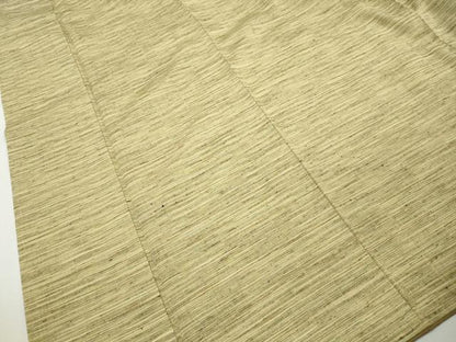 平和屋着物■上質な紬　横段文　正絹　逸品　DABI1599qa