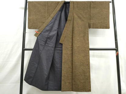 平和屋着物■男性　紬　霞文　正絹　逸品　DABI1600qa