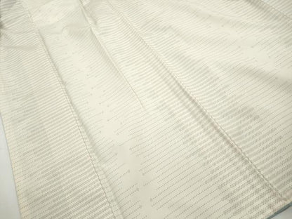 平和屋着物■上質な紬　横段文　正絹　逸品　DABI1602qa