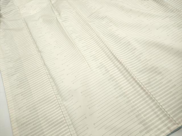 平和屋着物■上質な紬　横段文　正絹　逸品　DABI1602qa
