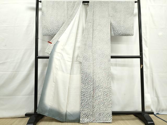 平和屋着物■訪問着　群鳥文　暈し染め　正絹　逸品　DABI1612qa