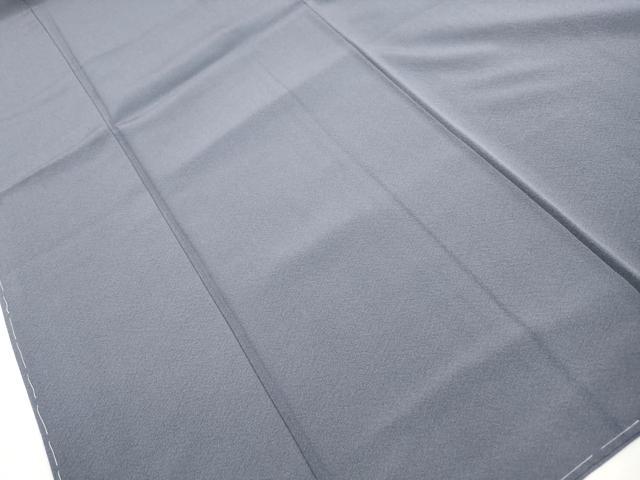 平和屋着物■上質な色無地　薄鼠色　正絹　逸品　DABI1630qa