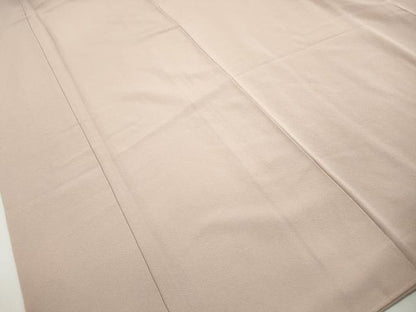 平和屋着物■上質な色無地　灰梅色　正絹　逸品　DABI1632qa