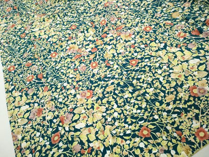 平和屋着物■上質な小紋　枝花尽くし文　正絹　逸品　DABI1646qa