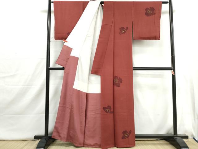 平和屋着物■訪問着　舞花文　金彩　正絹　逸品　DABI1703qa