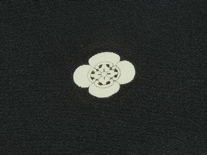 平和屋着物■豪華黒留袖　駒刺繍　風景枝松文　金彩　正絹　逸品　DABI1726qa