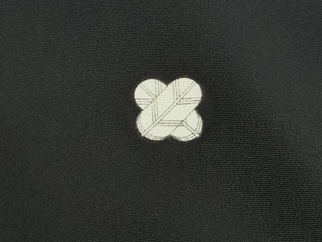 平和屋着物■豪華黒留袖　作家物　扇面花文　暈し染め　金銀彩　正絹　逸品　DABI1776cd