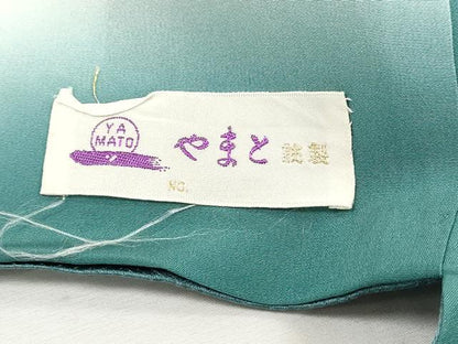 平和屋着物■訪問着　風景花文　松竹梅　暈し染め　金彩　やまと誂製　正絹　逸品　DABI1785qa