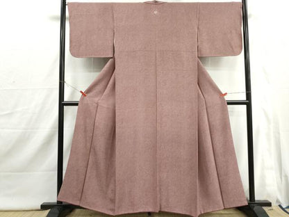 平和屋着物■江戸小紋　鮫小紋柄　正絹　逸品　DABI1799qa