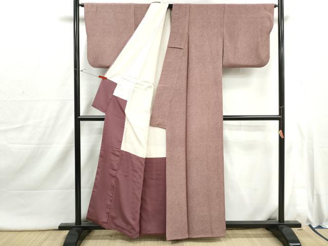 平和屋着物■江戸小紋　鮫小紋柄　正絹　逸品　DABI1799qa