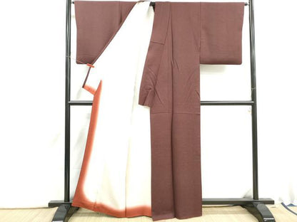 平和屋着物■江戸小紋　家内安全　正絹　逸品　DABI1803qa
