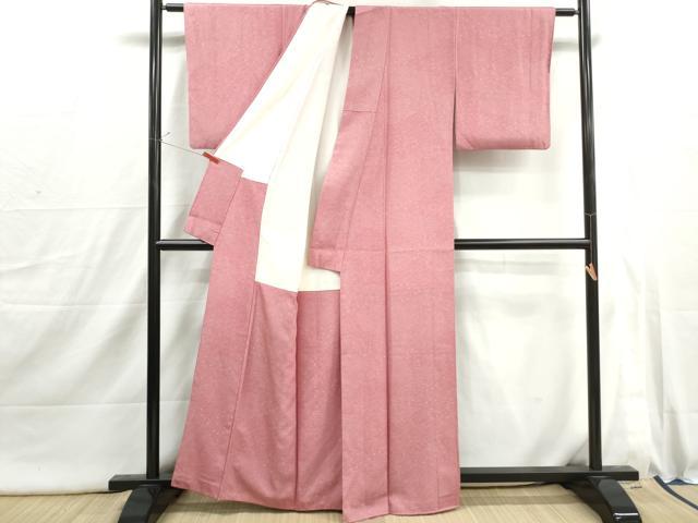 平和屋着物■江戸小紋　小花尽くし文　正絹　逸品　DABI1809qa