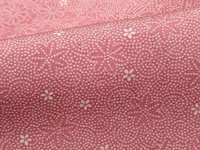 平和屋着物■江戸小紋　小花尽くし文　正絹　逸品　DABI1809qa