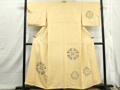 平和屋着物■訪問着　花丸文　正絹　逸品　DABI1816qa