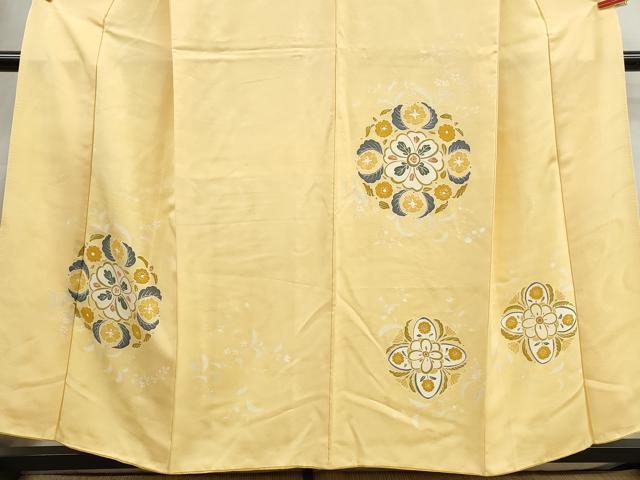 平和屋着物■訪問着　花丸文　正絹　逸品　DABI1816qa
