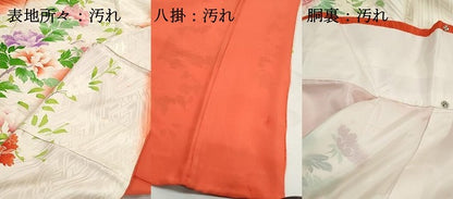 平和屋着物■豪華振袖　枝花文　牡丹　暈し染め　正絹　逸品　DABI1818qa