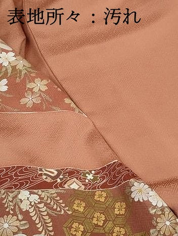平和屋着物■豪華色留袖　扇面御所車花文　鳳凰　金銀彩　正絹　逸品　DABI1829qa