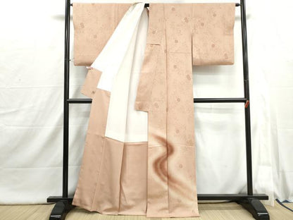 平和屋着物■豪華色留袖　枝花地紋　霞文　暈し染め　銀座越後屋扱い　正絹　逸品　DABI1840qa