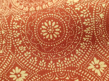 平和屋着物■上質な小紋　花丸文　正絹　逸品　DABI1846qa