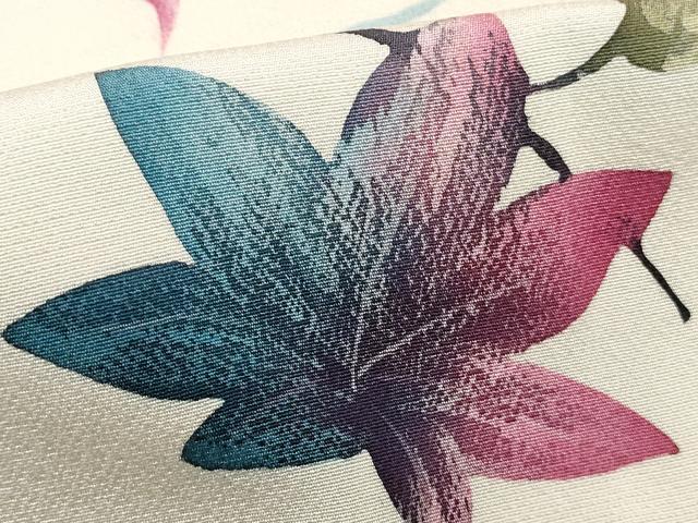 平和屋着物■訪問着　手描き　枝楓文　正絹　逸品　DABI1853qa