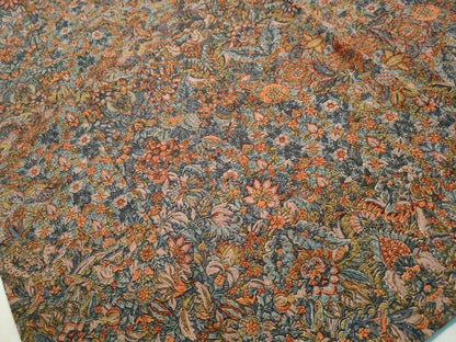 平和屋着物■上質な小紋　更紗花文　やまと誂製　正絹　逸品　DABI1893qa