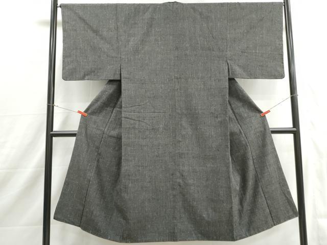 平和屋着物■男性　紬　霞文　正絹　逸品　DABI1916qa