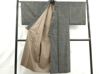 平和屋着物■男性　紬　霞文　正絹　逸品　DABI1916qa