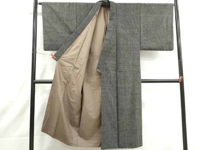 平和屋着物■男性　紬　霞文　正絹　逸品　DABI1916qa