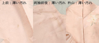 平和屋着物■小紋　草花文　洗える着物　DABI1929cd