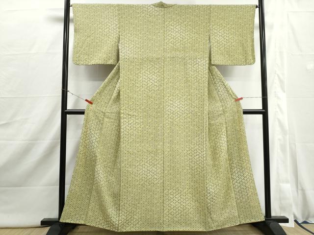 平和屋着物■小紋　七宝文　洗える着物　DABI1931cd