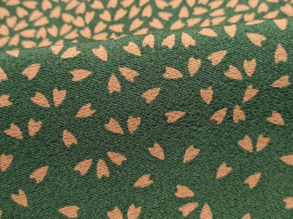 平和屋着物■上質な小紋　舞桜文　正絹　逸品　DABI1951qa