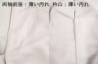 平和屋着物■訪問着　刺繍　草花文　牡丹　乱菊　暈し染め　金糸　正絹　逸品　DABI1954qa